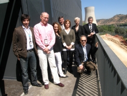 El comité de comunicación del Foro Nuclear visita el Centro de Información de CN Ascó