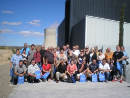 Visita a CN Ascó de representantes de un municipio candidato a acoger una central nuclear en Polonia