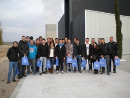 Alumnes de l’Escola Universitària Salesiana de Sarrià visiten CN Ascó