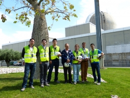 Alumnes del màster de Generació de Tecnatom visiten CN Vandellòs II