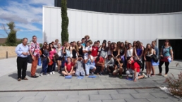 Alumnos del Instituto Alexandre de Riquer de Calaf visitan el Centro de Información de CN Ascó