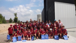 Alumnes de primària de l’escola Sagrat Cor de Tortosa visiten el Centre d'Informació