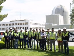Alumnes d’Enginyeria Industrial de la Universitat de Saragossa visiten CN Vandellòs II