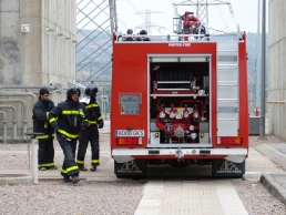 CN Ascó realiza el ejercicio anual de extinción de incendios en colaboración con los bomberos de la Generalitat