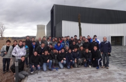 Alumnos del IES La Garrotxa visitan el Centro de Información de CN Ascó