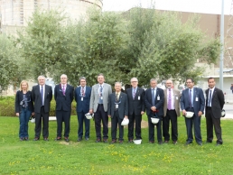 CN Ascó rep la visita del President de la Diputació, el Delegat del Govern a les Terres de l’Ebre i el Director General d'Energia