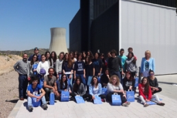 Alumnos del IES Antonio Fraguas de Santiago de Compostela visitan el Centro de Información de ANAV