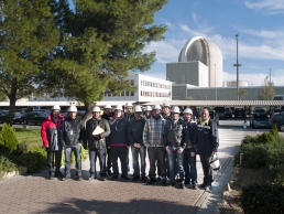 Estudiantes del Instituto Pere Martell de Tarragona visitan CN Vandellós II