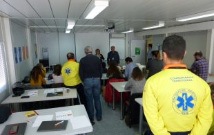 Protección Civil realiza una jornada de actuación sanitaria en emergencia nuclear en CN Vandellós II