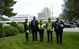 La delegada del Gobierno visita la central nuclear Vandellós II