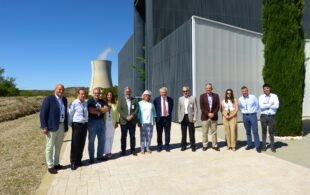 El presidente del CSN visita la central nuclear Ascó