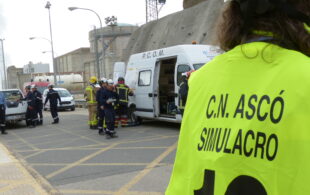 ANAV ejercita su Organización de Respuesta a Emergencias en la central nuclear Ascó